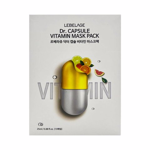 LEBELAGE DR.CAPSULE VITAMIN MASK PACK (10ea*28ml)