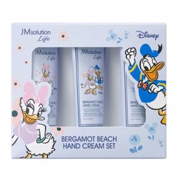 JM SOLUTION X DISNEY LIFE BERGAMOT BEACH HAND CREAM (DONALD DUCK) (50ml*3ea)