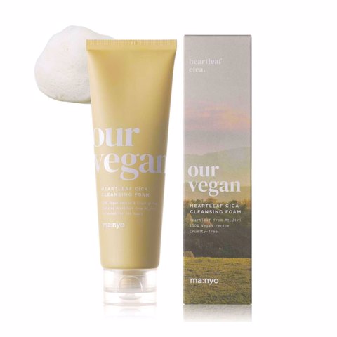 MANYO FACTORY OUR VEGAN HEARTLEAF CICA CLEANSING FOAM (120ml)