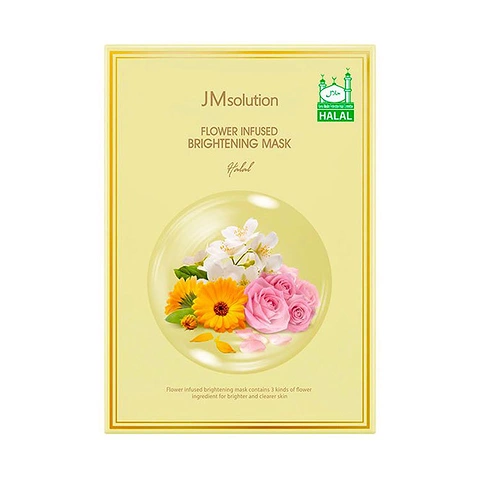JM SOLUTION FLOWER INFUSED BRIGHTENING MASK (30ml*10ea)