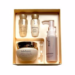 SULWHASOO ESSENTIAL PERFECTING INTENSIVE MOISTURIZING CREAM SET 2PCS + MINIATURES (50ml + 50ml)