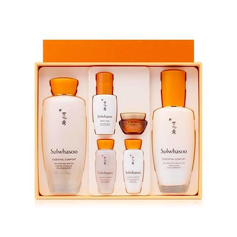 SULWHASOO ESSENTIAL COMFORT DAILY ROUTINE SET 2PCS + MINIATURES (150ml + 125ml)