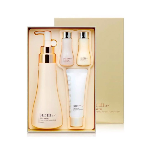 SUM37 SKIN SAVER CLEANSING FOAM SPECIAL SET + MINIATURES (250ml)