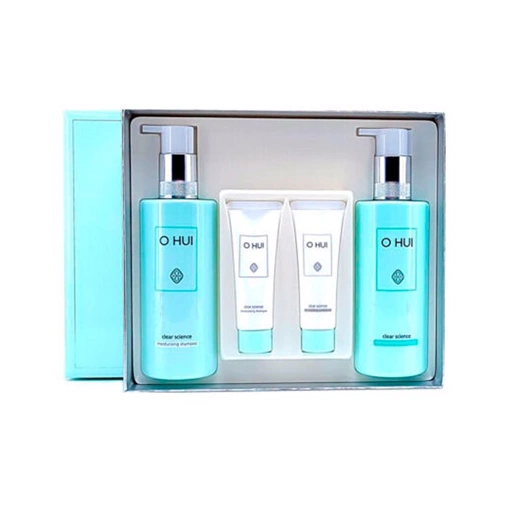 O HUI CLEAR SCIENCE HAIR CARE SPECIAL SET 2PCS + MINIATURES (400ml + 400ml)