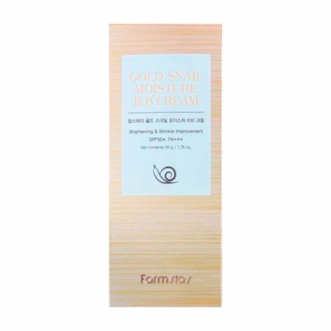 FARM STAY GOLD SNAIL MOISTURE BB CREAM (50gr)