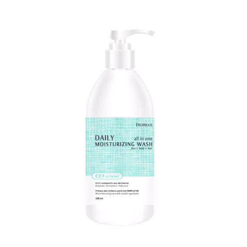 2166 DEOPROCE DAILY ALL-IN-ONE MOISTURIZING WASH (390ml)