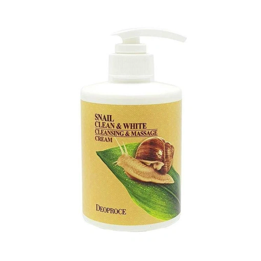2017 DEOPROCE SNAIL CLEAN & WHITE CLEANSING & MASSAGE CREAM  (430ml)