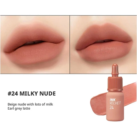 PERIPERA #24 MILKY NUDE INK THE VELVET (8gr)