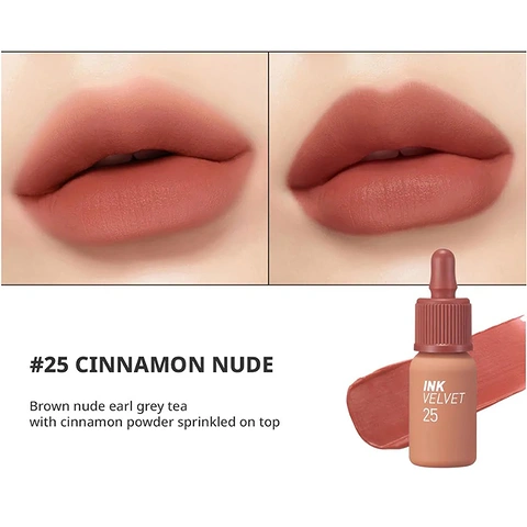 PERIPERA #25 CINNAMON NUDE INK THE VELVET (8gr)