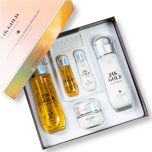 JIGOTT SIGNATURE 24K GOLD ESSENTIAL SKIN CARE SET 3PCS + MINIATURES (150ml + 150ml + 50ml)