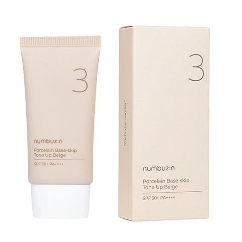 NUMBUZIN NO.3 PORCELAIN BASE-SKIP TONE UP BEIGE (50ml)