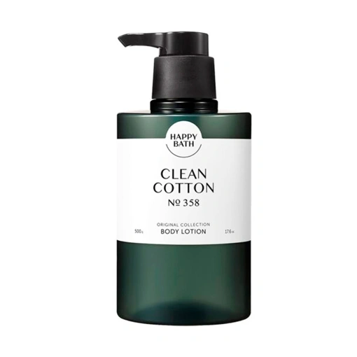 HAPPY BATH ORIGINAL COLLECTION BODY LOTION CLEAN COTTON №358 (500gr)