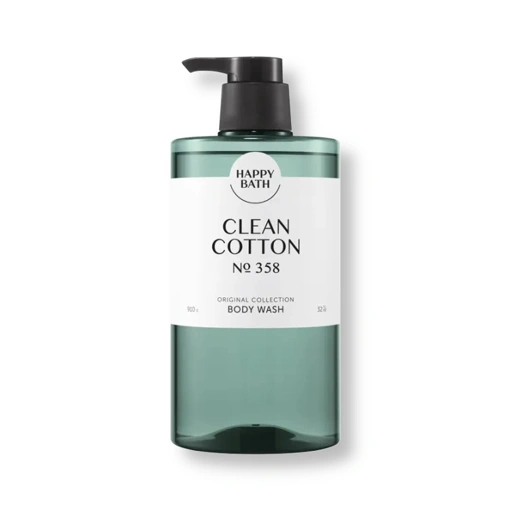 HAPPY BATH №358 CLEAN COTTON ORIGINAL COLLECTION BODY WASH (910gr)