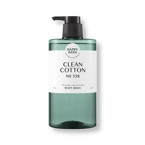 HAPPY BATH №358 CLEAN COTTON ORIGINAL COLLECTION BODY WASH (910gr)