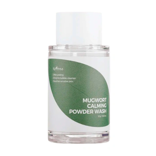 ISNTREE MUGWORT CALMING POWDER WASH (15gr)