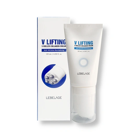 LEBELAGE V LIFTING 5 ROLLER COLLAGEN CREAM (120ml)