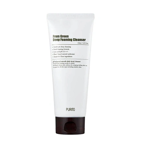 PURITO FROM GREEN DEEP FOAMING CLEANSER (150ml)