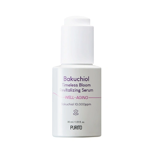 PURITO BAKUCHIOL TIMELESS BLOOM REVITALIZING SERUM (30ml)