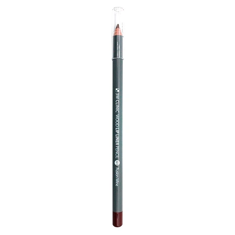 3W CLINIC #01 FUSION WINE WOOD LIP LINER PENCIL (1.2gr)
