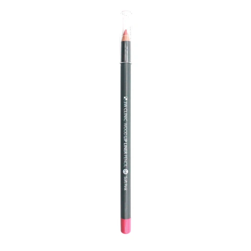 3W CLINIC #04 SOFT PINK WOOD LIP LINER PENCIL (1.2gr)