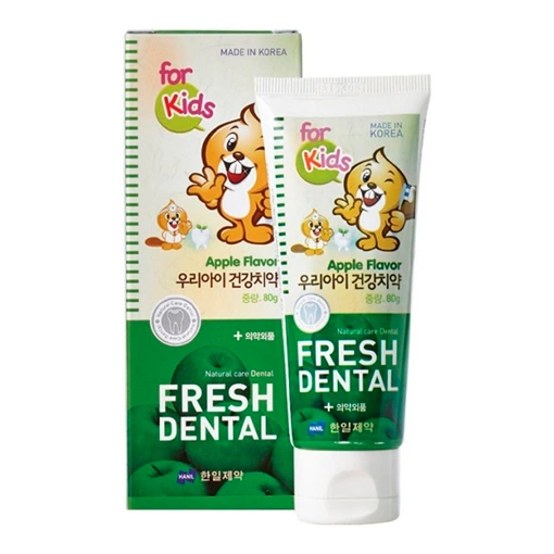 HANIL KIDS FRESH DENTAL APPLE FLAVOR (80gr)