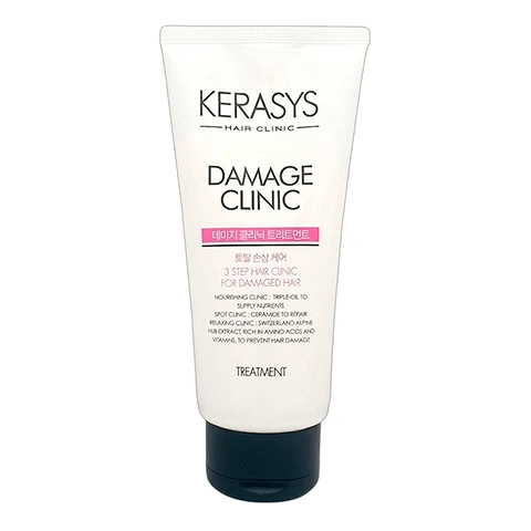 KERASYS DAMAGE CLINIC 3 STEP HAIR CLINIC FOR DAMAGED HAIR TREATMENT (300ml)