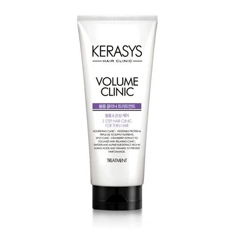 KERASYS VOLUME CLINIC 3 STEP HAIR CLINIC FOR THIN HAIR TREATMENT (300ml)