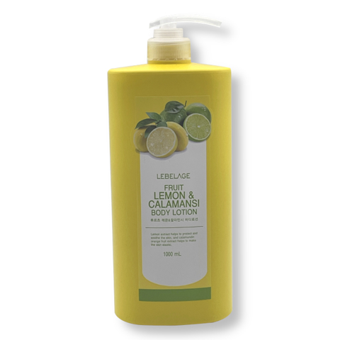 LEBELAGE FRUIT LEMON & CALAMANSI BODY LOTION (1000ml)