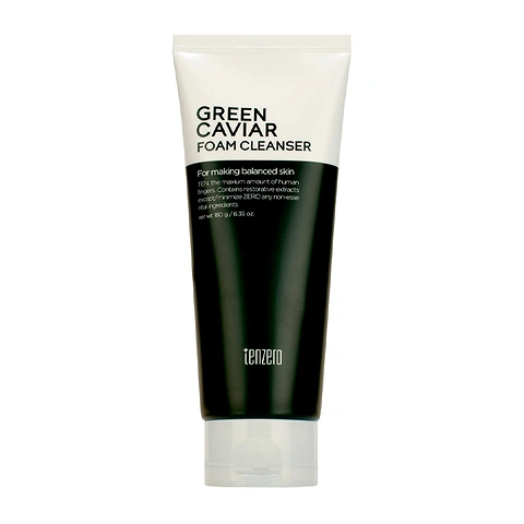 TENZERO GREEN CAVIAR FOAM CLEANSER (180ml)
