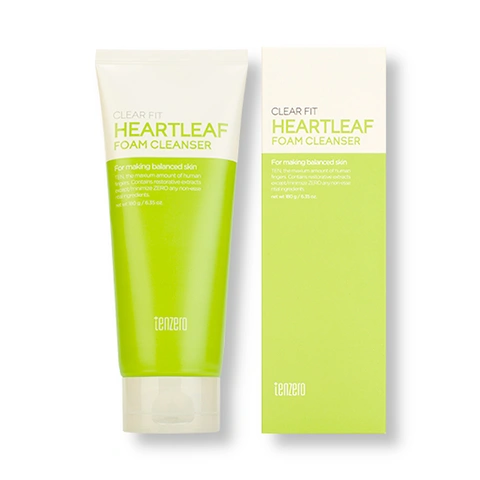 TENZERO CLEAR FIT HEARTLEAF FOAM CLEANSER (180gr)