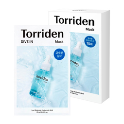 TORRIDEN DIVE IN LOW MOLECULE HYALURONIC ACID MASK (27ml * 10ea)
