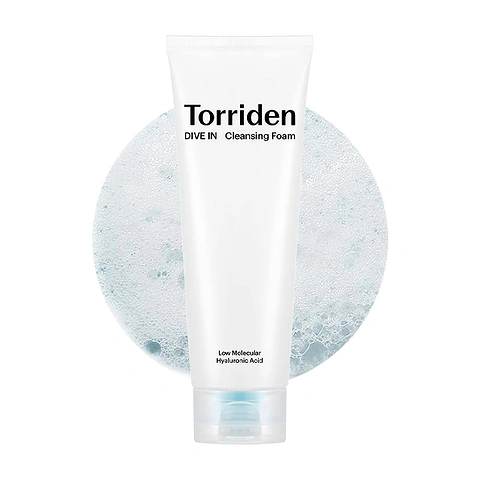 TORRIDEN DIVE IN LOW MOLECULAR HYALURONIC ACID CLEANSING FOAM (150ml)