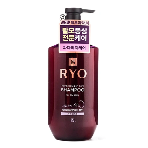 RYO HAIR LOSS EXPERT CARE SHAMPOO FOR OILY SCALP (400ml)