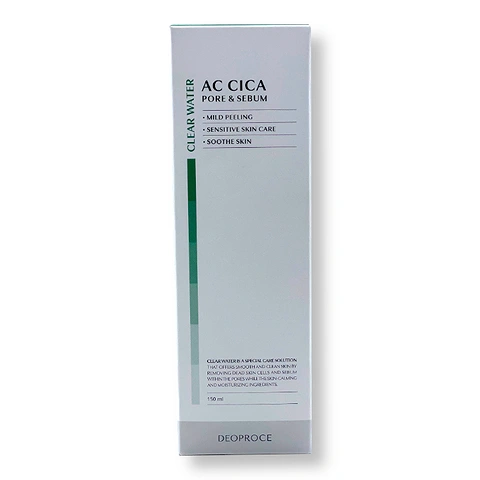 2212 DEOPROCE AC CICA PORE & SEBUM CLEAR WATER (150ml)