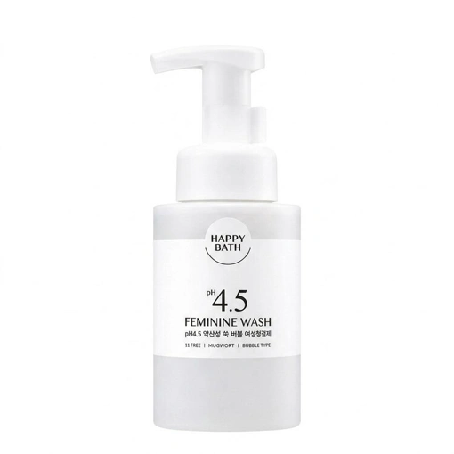 HAPPY BATH PH4.5 MUGWORT BUBBLE TYPE FEMININE WASH (300ml)