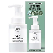 HAPPY BATH PH4.5 MUGWORT BUBBLE TYPE FEMININE WASH (300ml)