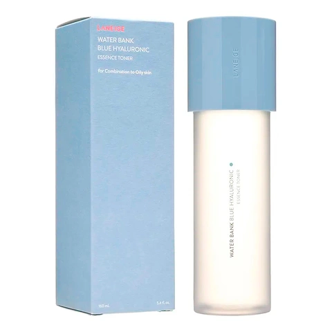 LANEIGE WATER BANK BLUE HYALURONIC ESSENCE TONER (FOR COMBINATION TO OILY SKIN) (160ml)