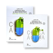 LEBELAGE CAPSULE CICA & AQUA MASK PACK (25ml * 10ea)