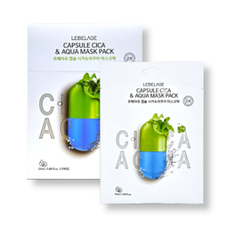 LEBELAGE CAPSULE CICA & AQUA MASK PACK (25ml * 10ea)