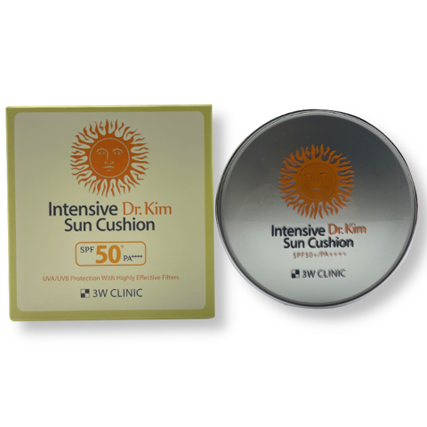 3W CLINIC INTENSIVE DR.KIM SUN CUSHION SPF50+ PA++++ (15gr)