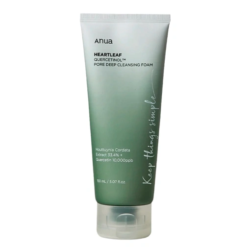 ANUA HEARTLEAF QUERCETINOL PORE DEEP CLEANSING FOAM (150ml)