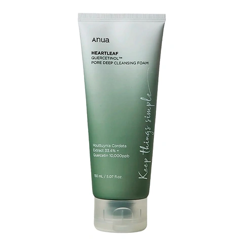 ANUA HEARTLEAF QUERCETINOL PORE DEEP CLEANSING FOAM (150ml)
