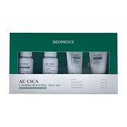 2221 DEOPROCE AC CICA CALMING BOOSTING TRIAL KIT (30ml + 30ml + 15gr + 15ml)