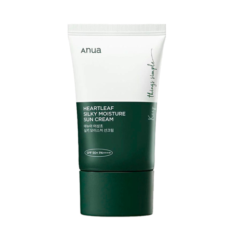 ANUA HEARTLEAF SILKY MOISTURE SUN CREAM (50ml)