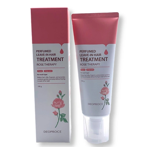 2246 DEOPROCE PERFUMED LEAVE-IN HAIR TREATMENT ROSE THERAPY (100gr)