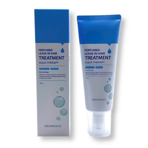2247 DEOPROCE PERFUMED LEAVE-IN HAIR TREATMENT AQUA THERAPY (100gr)