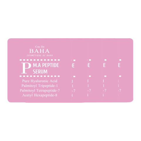 COS DE BAHA P M.A PEPTIDE SERUM SAMPLE (5ea)
