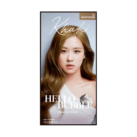 MISE EN SCENE HELLO BUBBLE 7K ASH KHAKI BROWN (95gr)