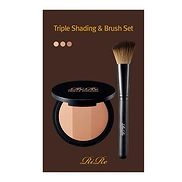 RIRE TRIPLE SHADING & BRUSH SET (9gr + Brush)