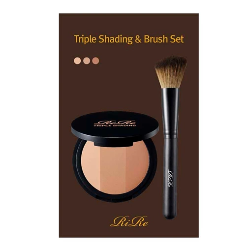 RIRE TRIPLE SHADING & BRUSH SET (9gr + Brush)